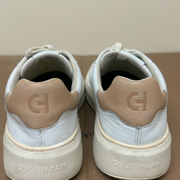 Cole Haan White and Tan Sneakers - Picture 2 of 4